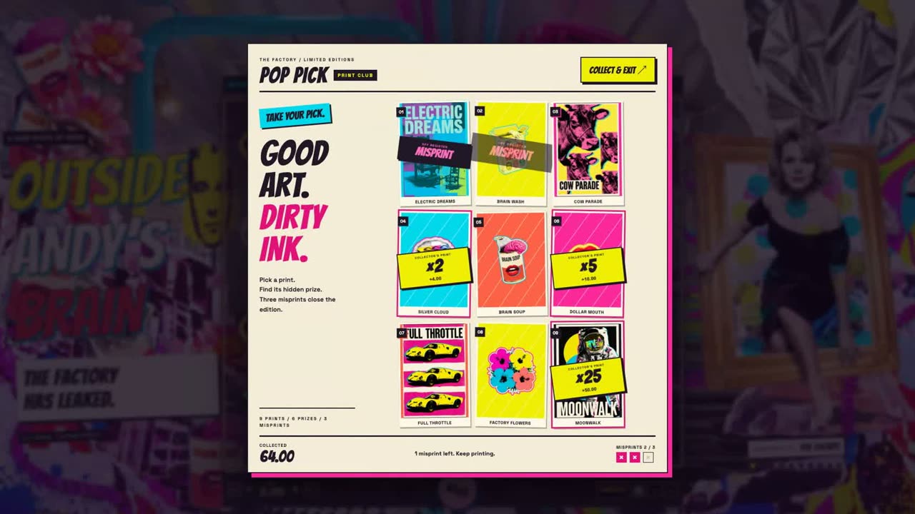 Pop Pick bonus: a gallery of nine prints
