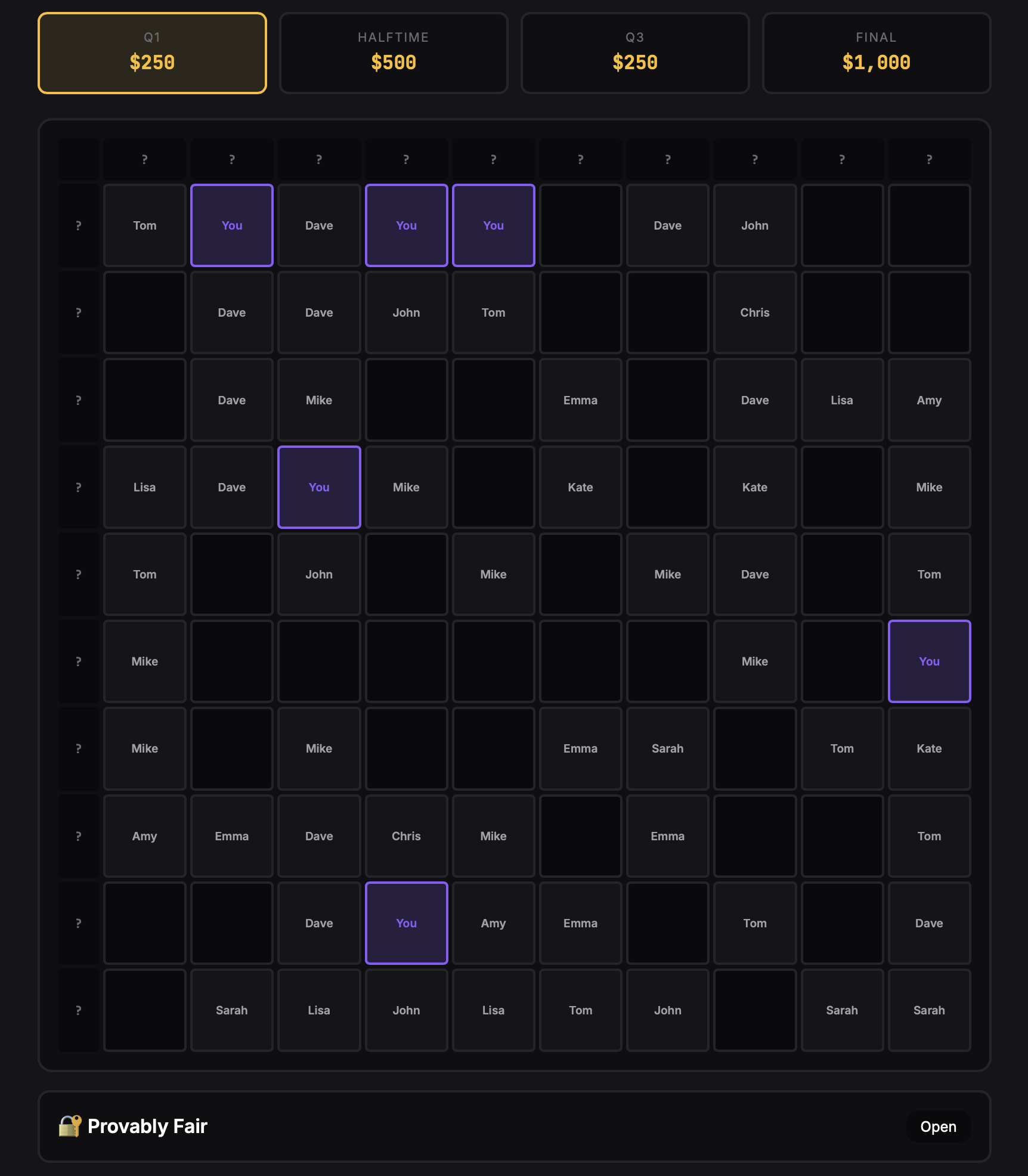 Embed Super Bowl Squares on Your Site in Minutes